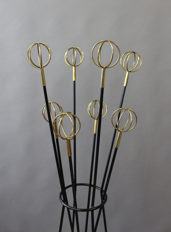 French 1950s Coat Rack Stand by Roger Feraud for Geo - Image 9