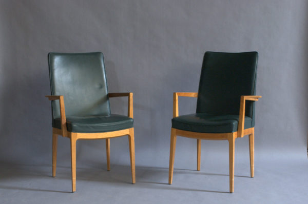 Set of 4 French 1950s Armchairs - Image 7