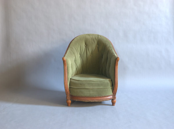 Fine French Art Deco Armchair - Image 3