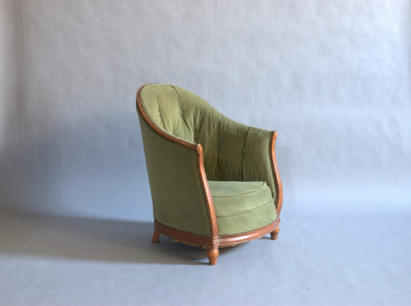 Fine French Art Deco Armchair - Image 4