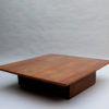 Large coffee table with a Bamboo Top