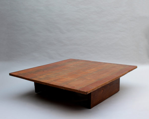 Large coffee table with a Bamboo Top - Image 5