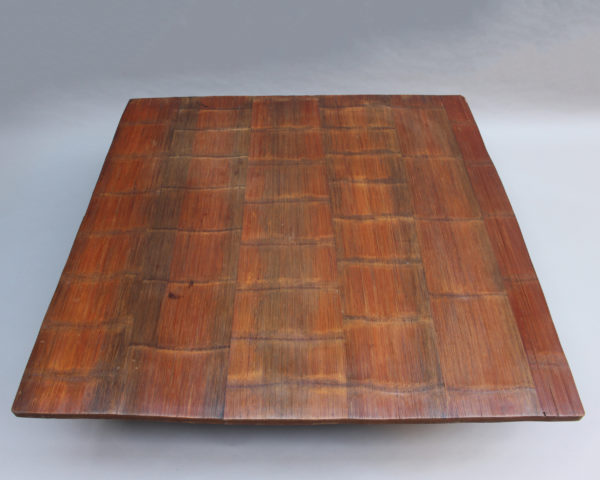 Large coffee table with a Bamboo Top - Image 9