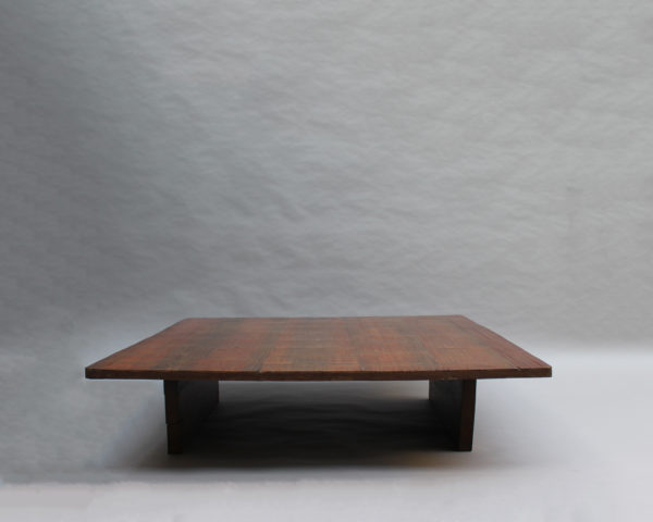 Large coffee table with a Bamboo Top - Image 2