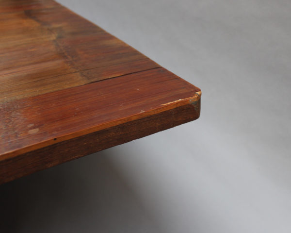 Large coffee table with a Bamboo Top - Image 10