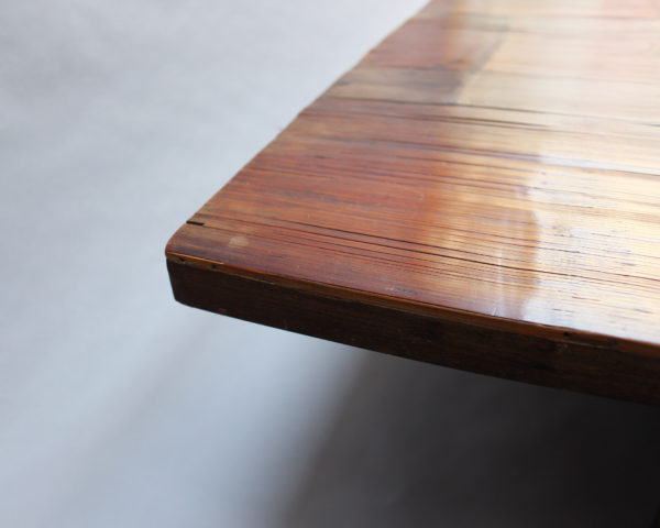 Large coffee table with a Bamboo Top - Image 11