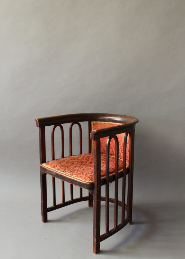 A Fine Austrian Art Nouveau Bentwood Armchair - Image 3