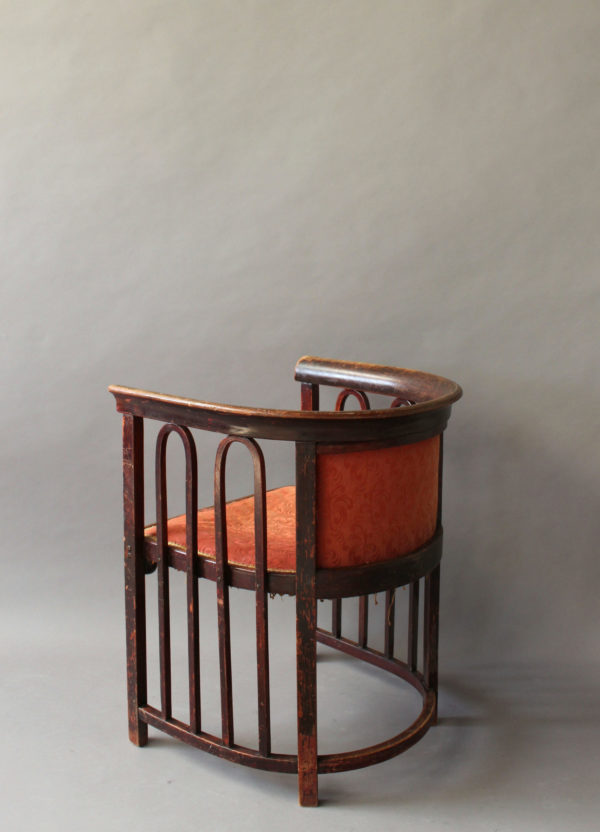 A Fine Austrian Art Nouveau Bentwood Armchair - Image 5