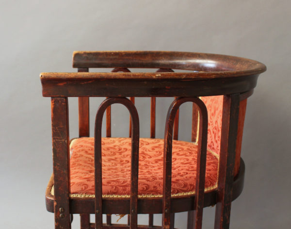 A Fine Austrian Art Nouveau Bentwood Armchair - Image 8