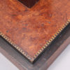 A Fine 1900's Mahogany, Marquetry and Metal Coat Rack