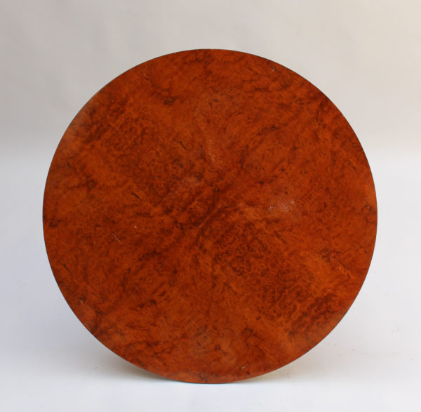 A Fine French Art Deco Burl Elm Gueridon - Image 10