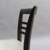 Set of Eight Fine French Art Deco Ebonized Lime Oak Dining Chairs
