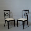Set of 12 French Art Deco Side and Two-Arm Dining Chairs