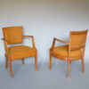 Pair of Fine 1930s Beechwood Bridge Armchairs