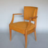 Pair of Fine 1930s Beechwood Bridge Armchairs