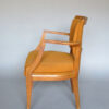 Pair of Fine 1930s Beechwood Bridge Armchairs