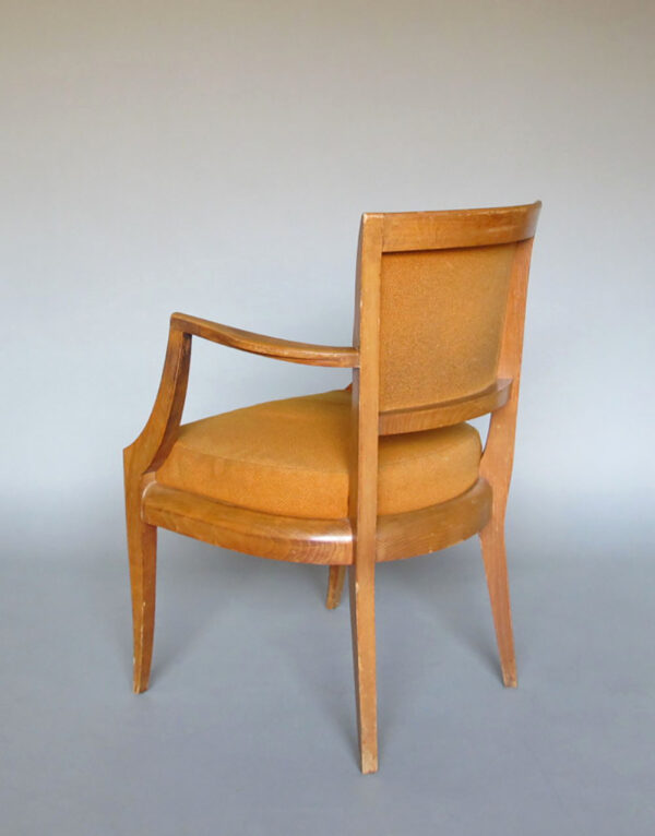 Pair of Fine 1930s Beechwood Bridge Armchairs - Image 10