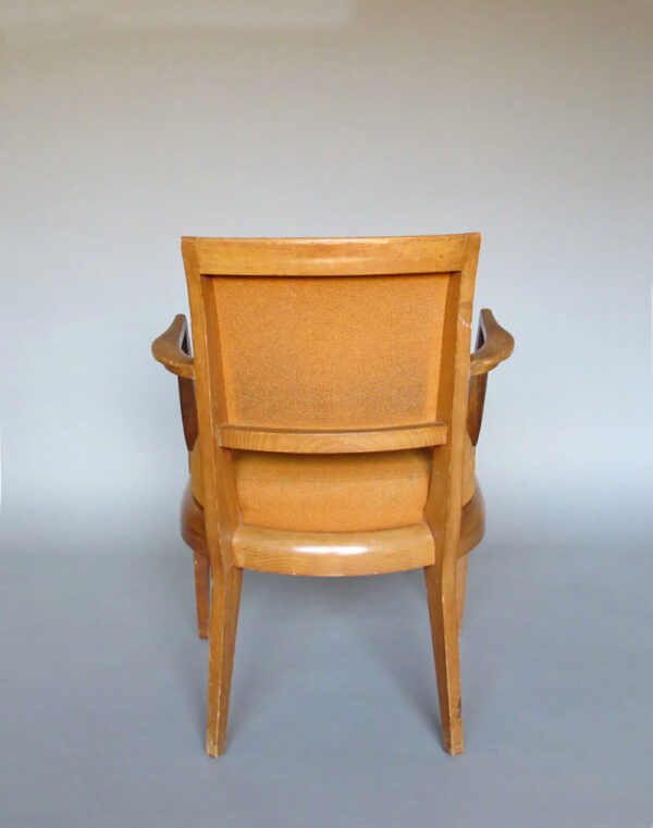 Pair of Fine 1930s Beechwood Bridge Armchairs - Image 11