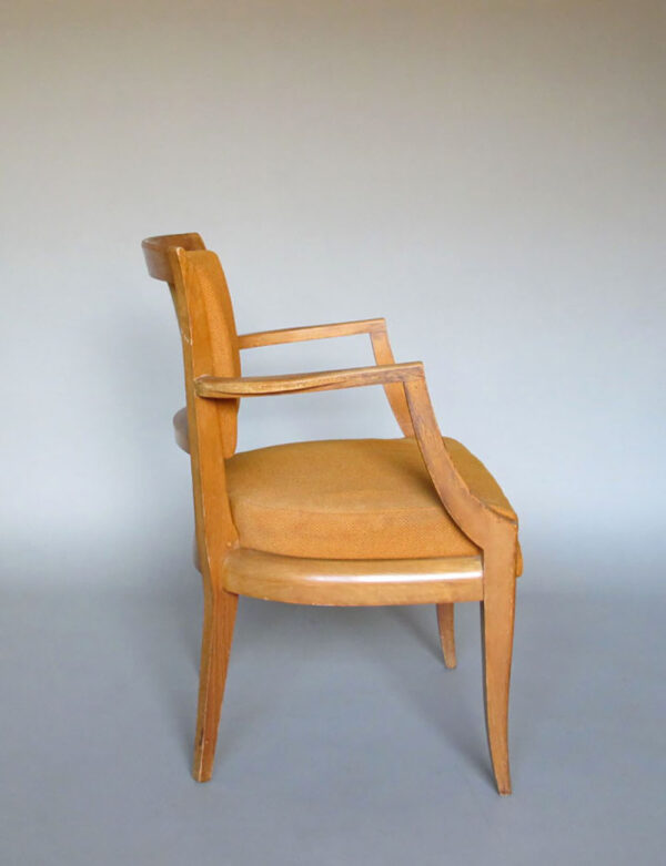 Pair of Fine 1930s Beechwood Bridge Armchairs - Image 13