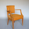 Pair of Fine 1930s Beechwood Bridge Armchairs