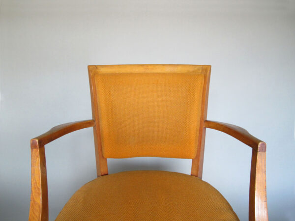 Pair of Fine 1930s Beechwood Bridge Armchairs - Image 16