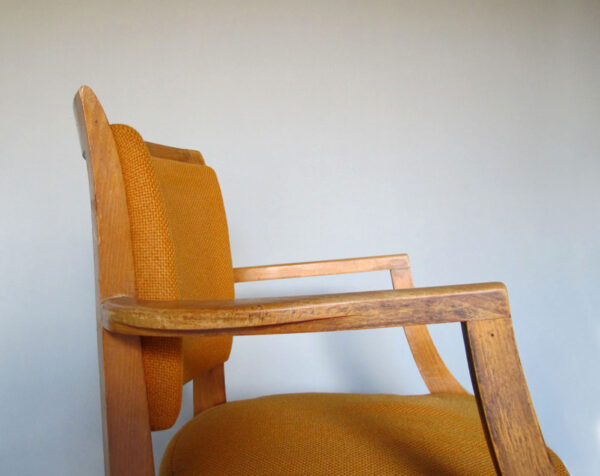 Pair of Fine 1930s Beechwood Bridge Armchairs - Image 18