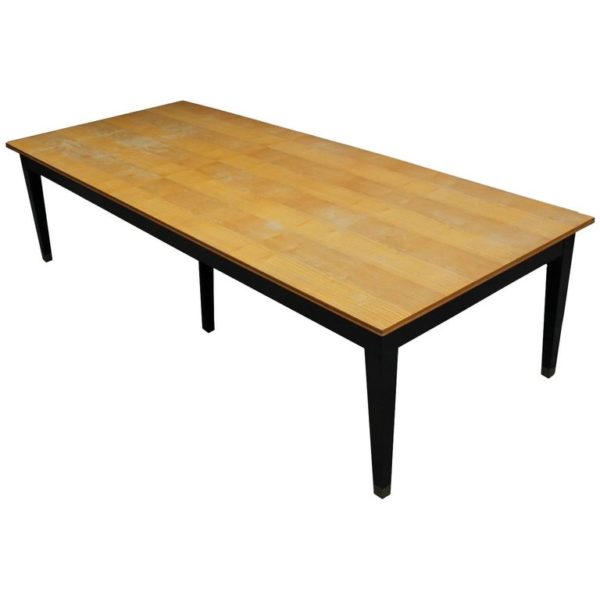A Large French Mid-Century Dining or Conference Table