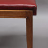 Set of Six Fine French Art Deco Walnut Dining Chairs by Maxime Old
