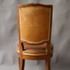 A Set of 12 Fine French Art Deco Mahogany Dining Chairs in the Manner of Arbus