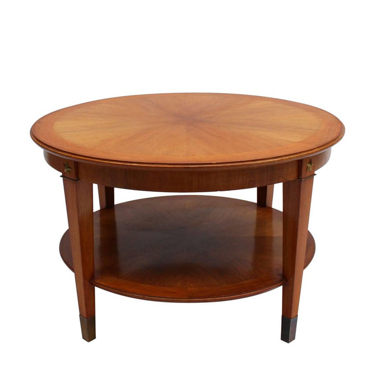 Fine French Art Deco Two-Tiered Gueridon by Dominique