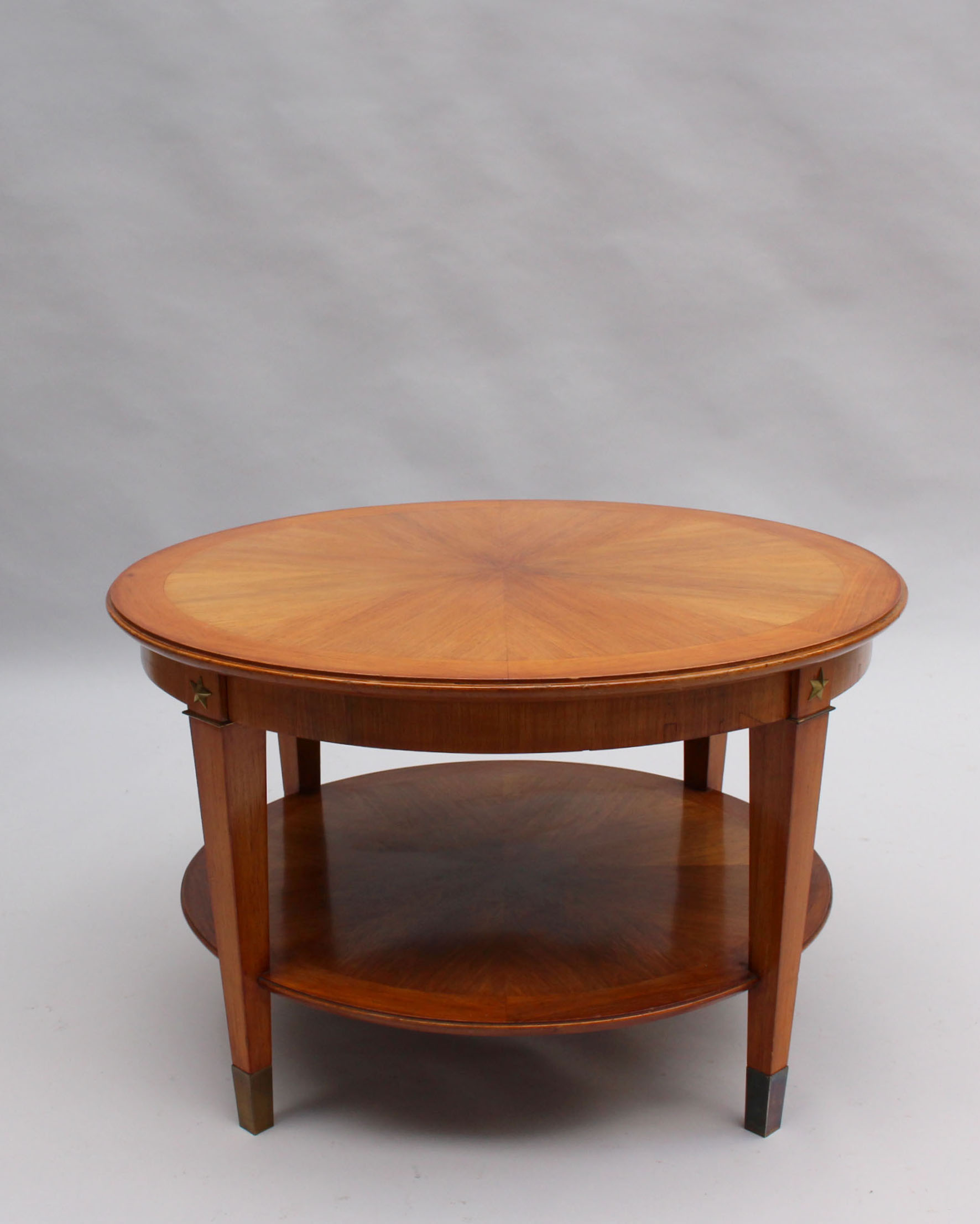 Fine French Art Deco Two-Tiered Gueridon by Dominique - Image 5