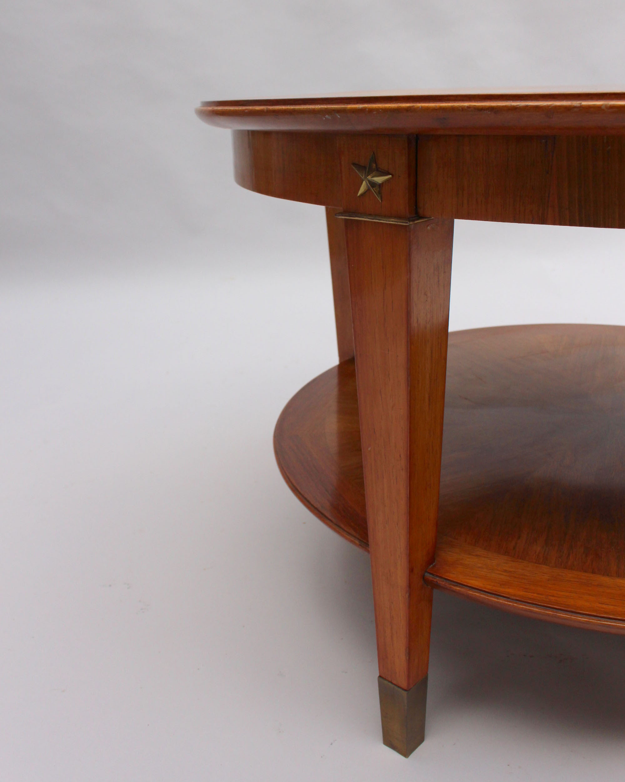 Fine French Art Deco Two-Tiered Gueridon by Dominique - Image 10