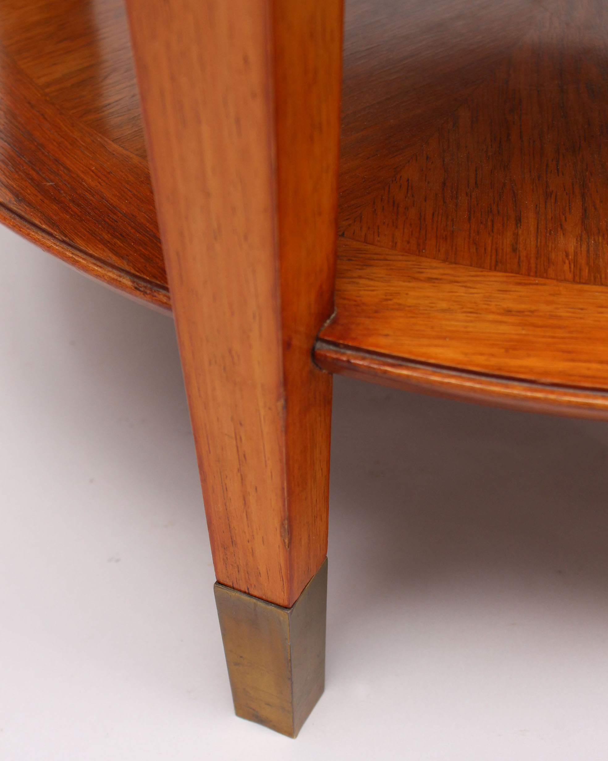 Fine French Art Deco Two-Tiered Gueridon by Dominique - Image 12