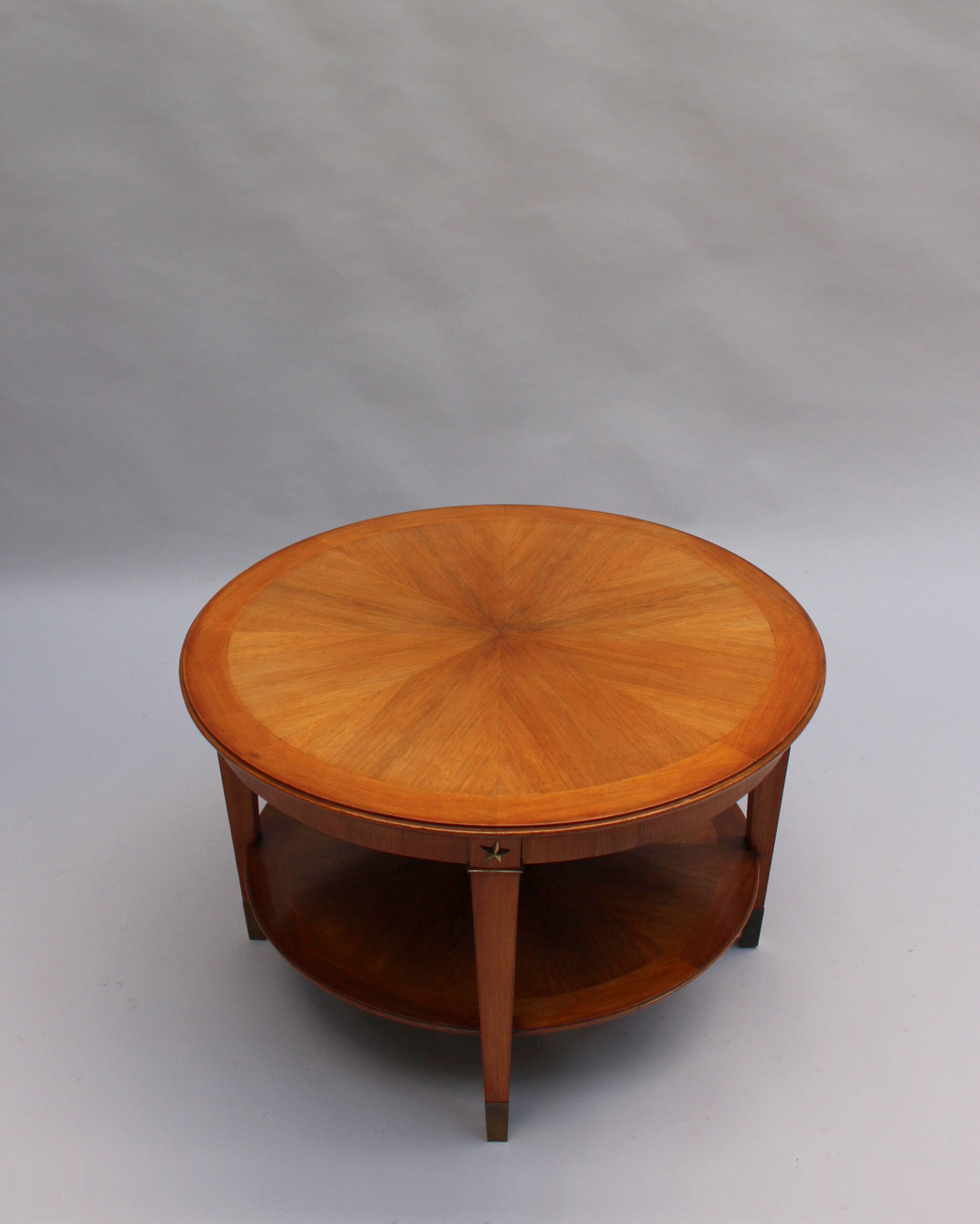 Fine French Art Deco Two-Tiered Gueridon by Dominique - Image 7