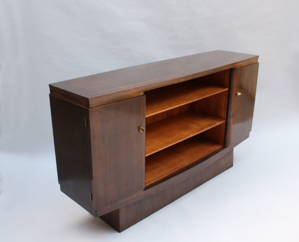 A Fine French Art Deco Walnut Sideboard by Maxime Old - Image 4