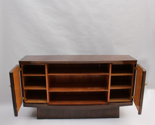 A Fine French Art Deco Walnut Sideboard by Maxime Old - Image 8