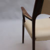 Set of 12 French Fine 1960's Elm Arm Chairs