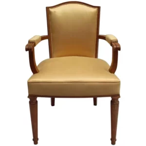 Fine French Art Deco Armchair by Jules Leleu