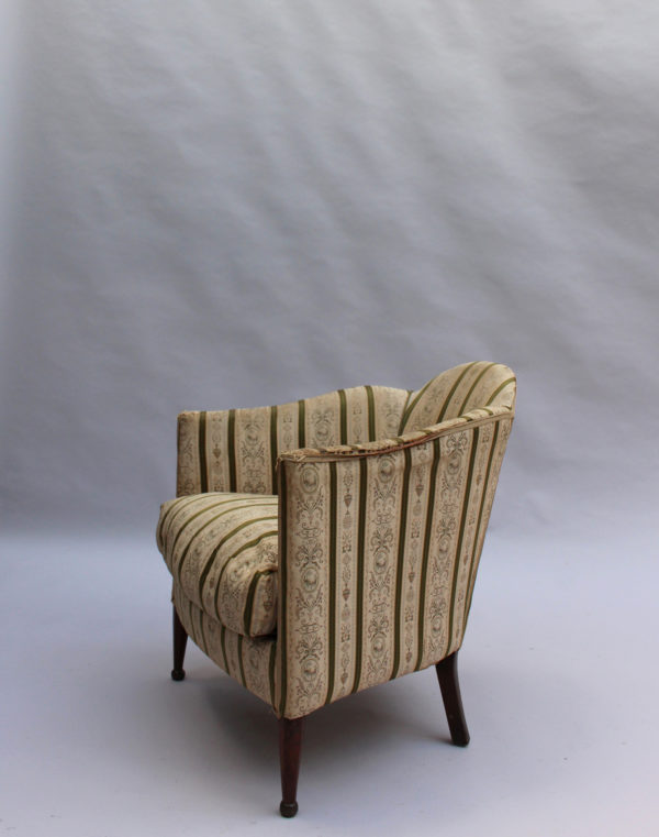 Pair of French Art Deco Armchairs - Image 4