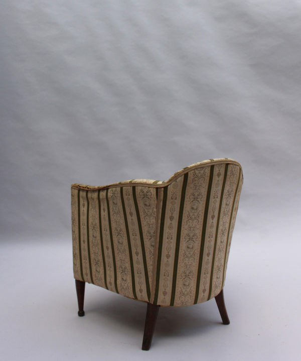 Pair of French Art Deco Armchairs - Image 6