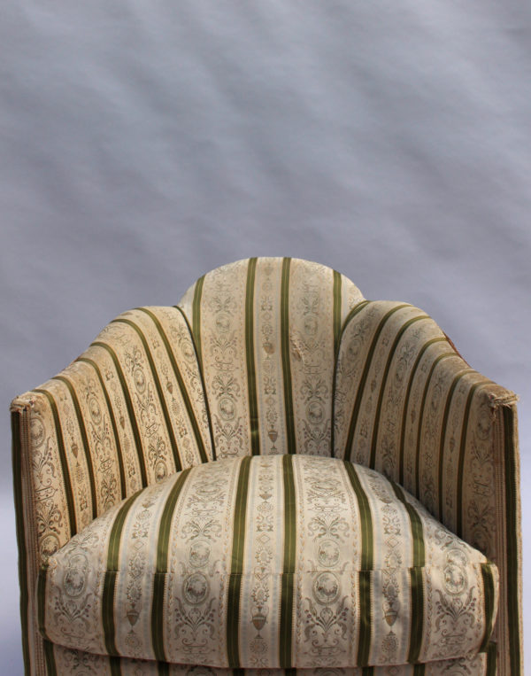 Pair of French Art Deco Armchairs - Image 9