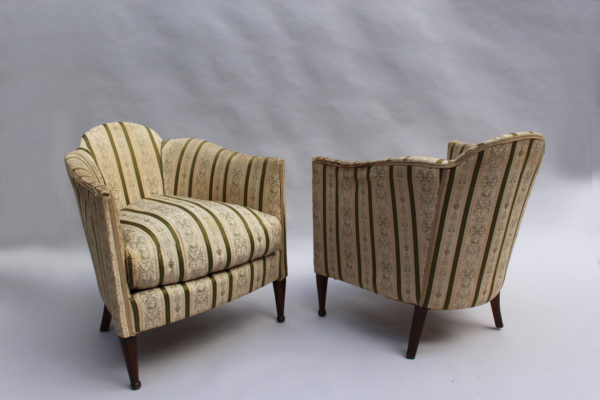 Pair of French Art Deco Armchairs - Image 10