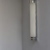 Fine French Art Deco Glass and Chrome Sconce by Jean Perzel