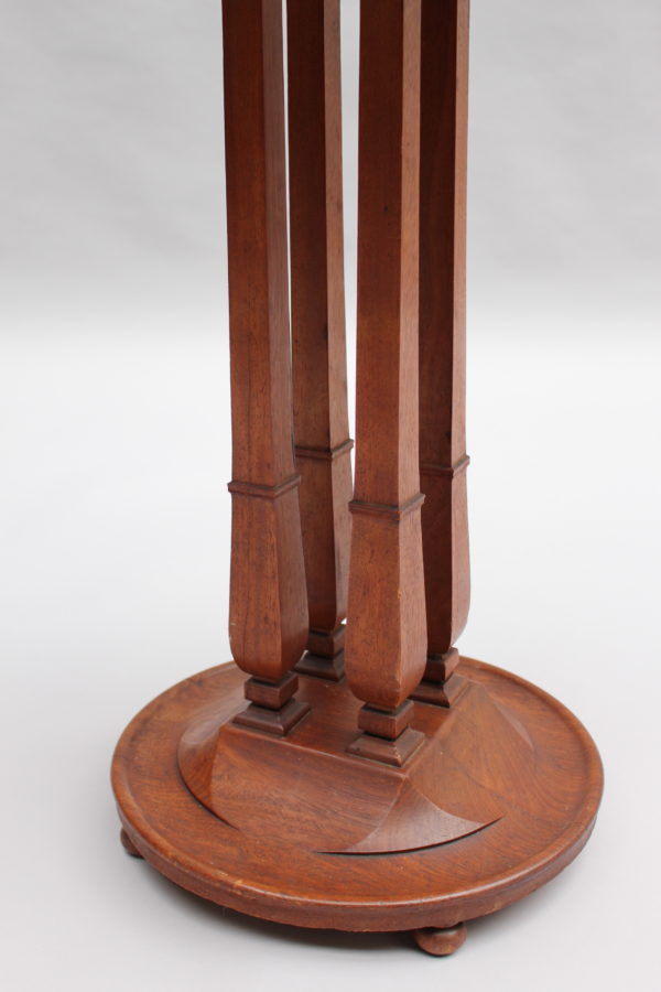 Fine French Art Nouveau-Art Deco Walnut Gueridon by Tony Selmersheim - Image 8