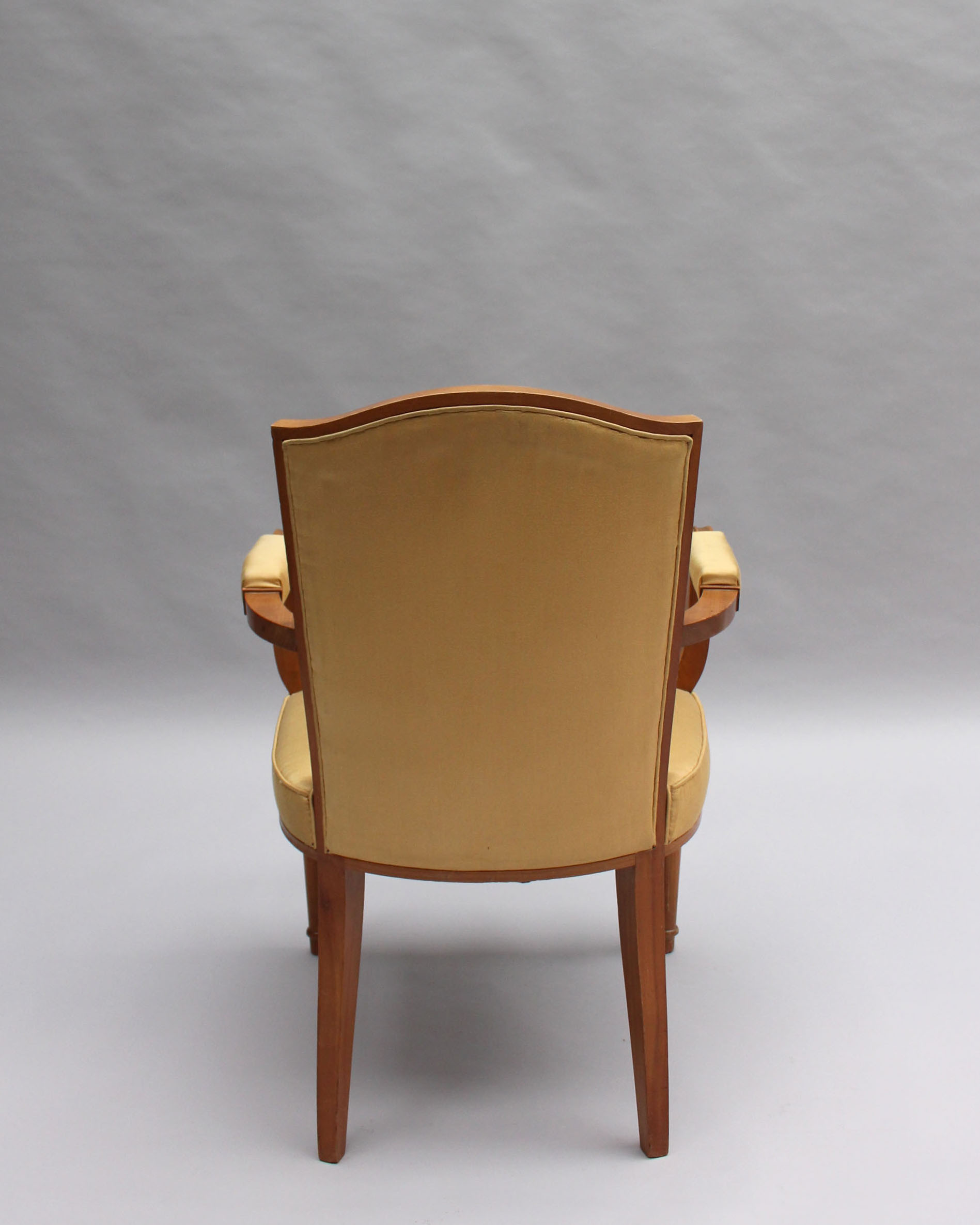 Fine French Art Deco Armchair by Jules Leleu - Image 6