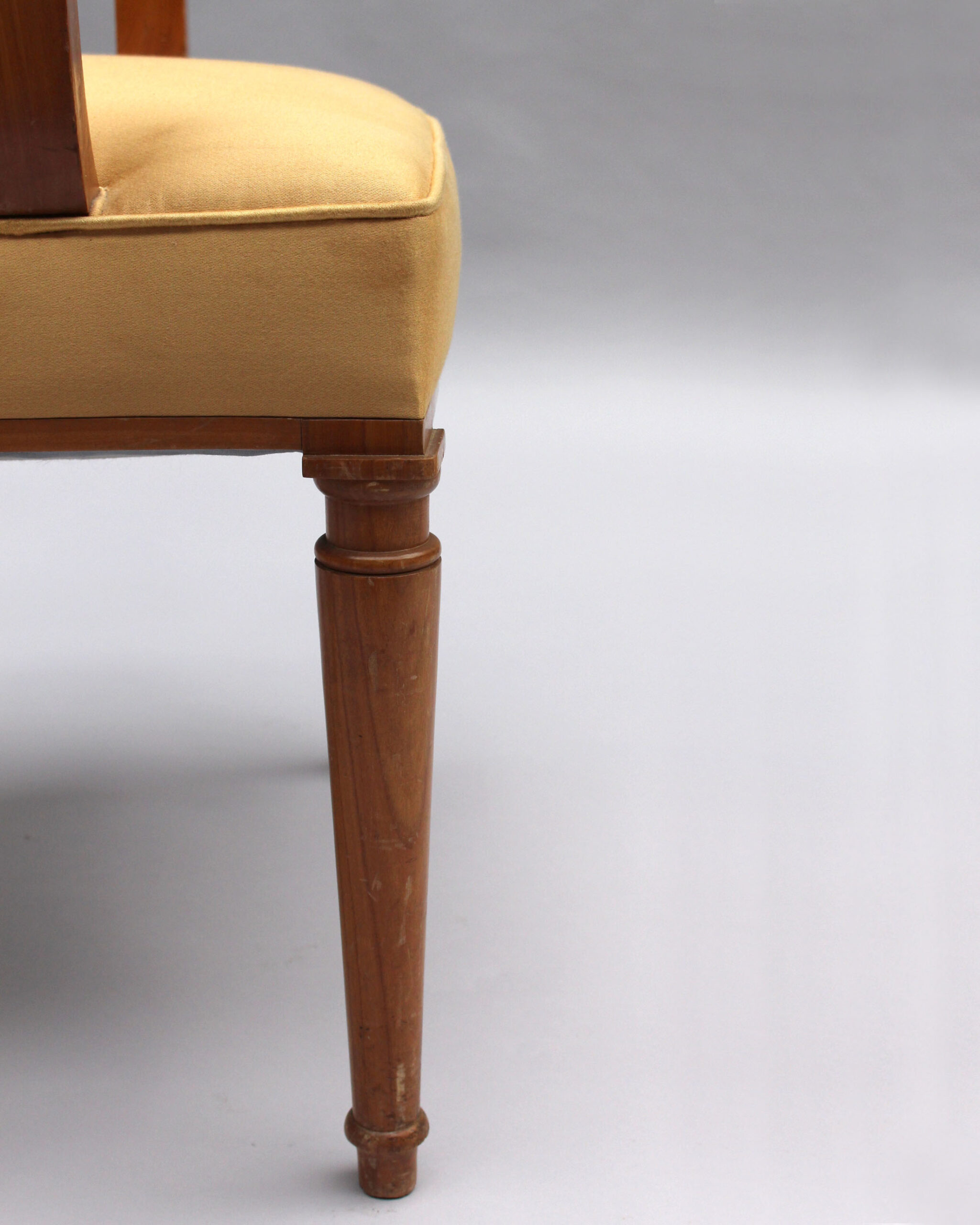 Fine French Art Deco Armchair by Jules Leleu - Image 9