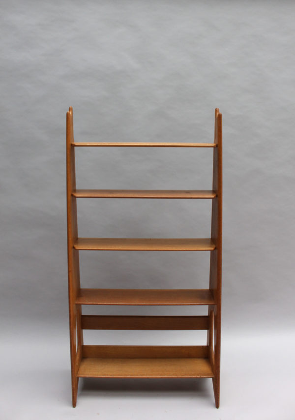 Fine French 1950s Oak Shelves by Pierre Cruege - Image 2