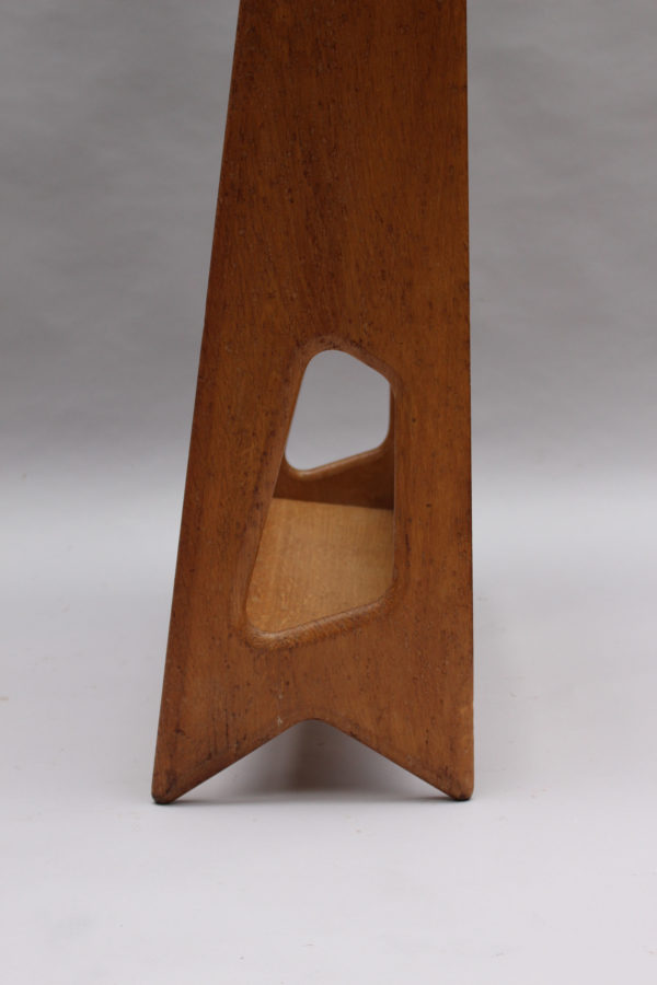 Fine French 1950s Oak Shelves by Pierre Cruege - Image 10