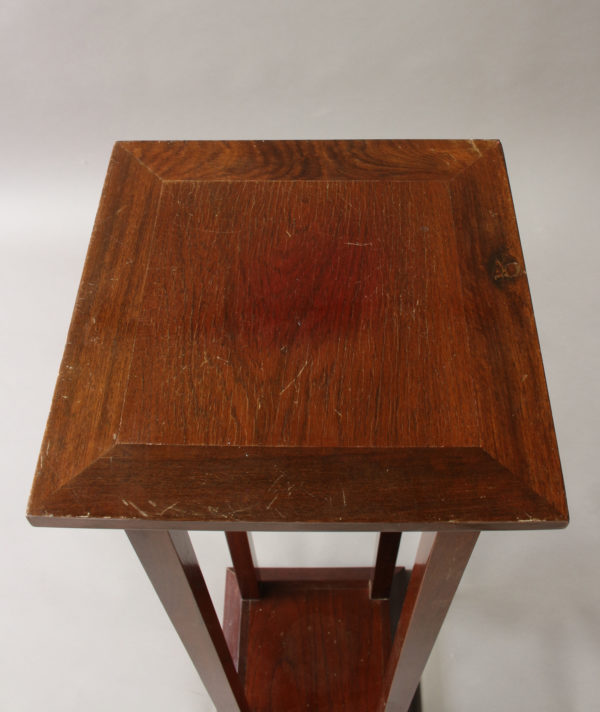 Fine French Art Deco Mahogany and Palisander Pedestal - Image 8