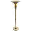 Fine French Art Deco Lacquered Floor Lamp with Glass and Brass details